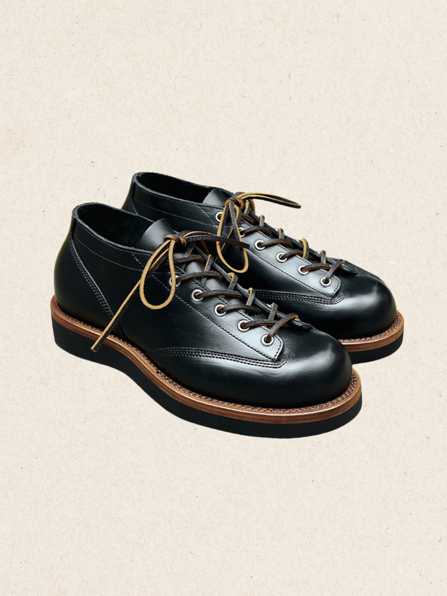 Monkey Boots for Men – Oil-Waxed Leather, Double Stitch Down