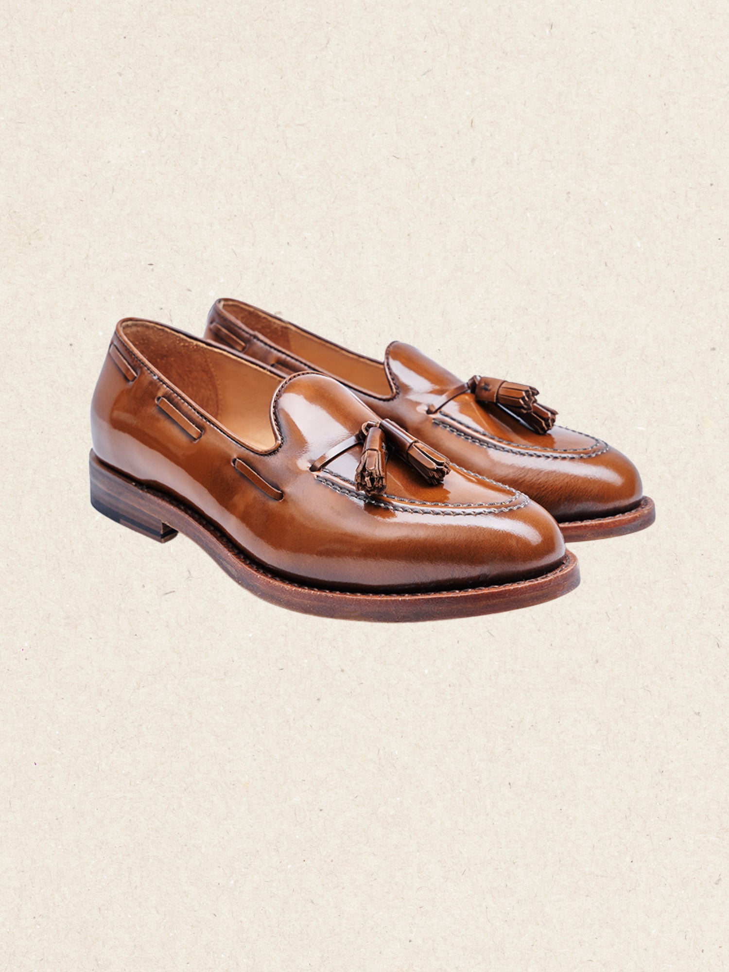 goodyear welted full grain leather dress shoes Tassel Loafers Dedication Ceremony