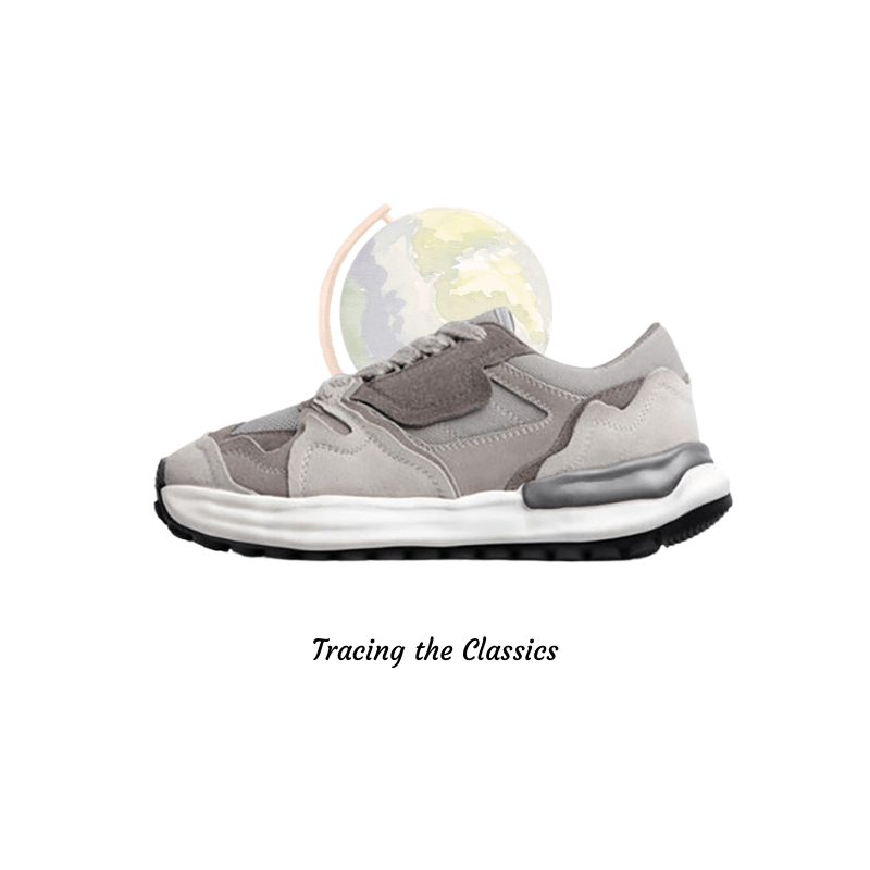 Old school hot sale running shoes