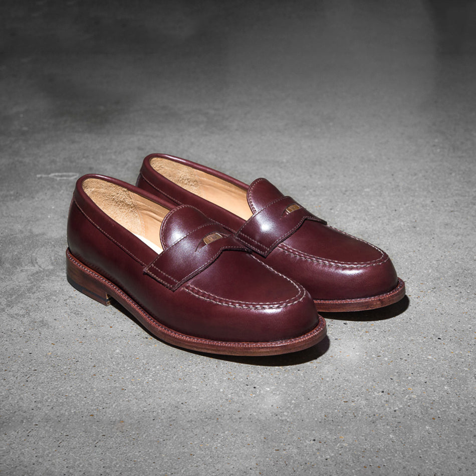 red loafers women