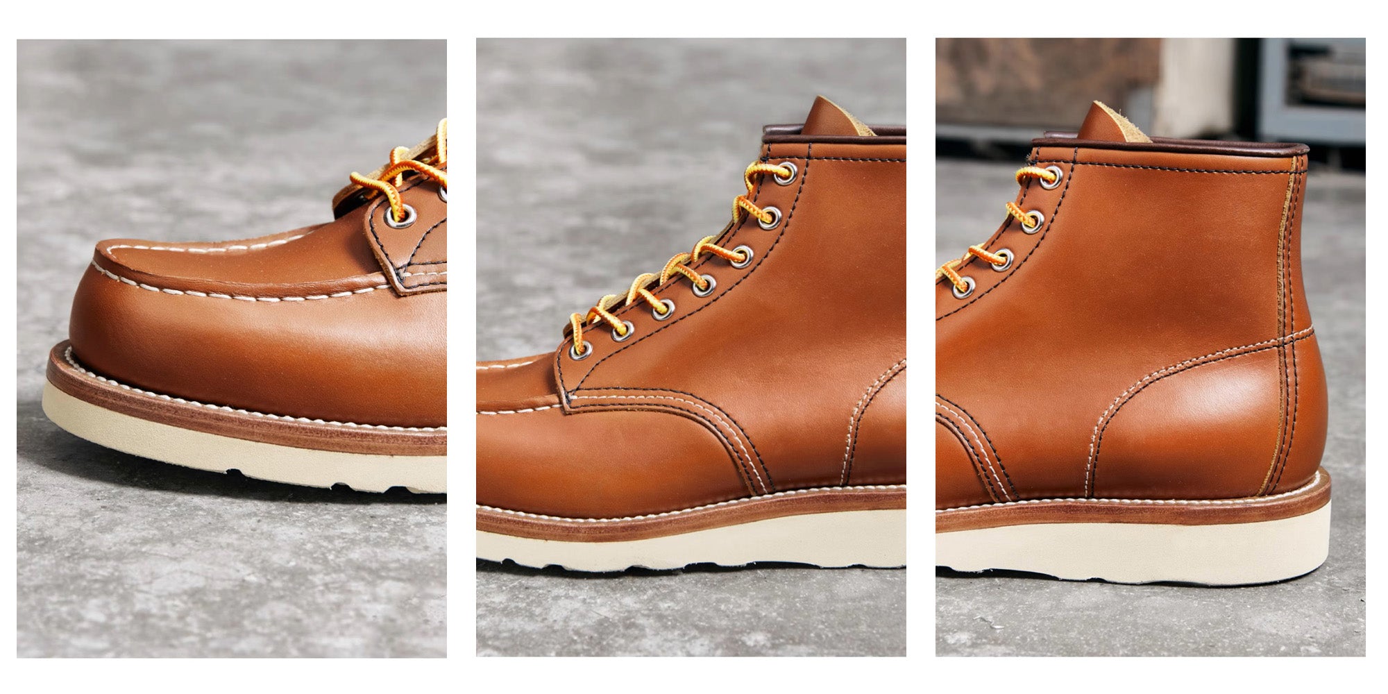 Leather moc toe bootsslider_item_cgUMQb