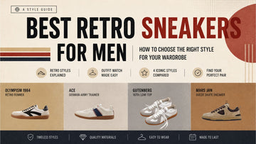 Beste Retro-Sneaker für Herren: So finden Sie den richtigen Stil für Ihre Garderobe