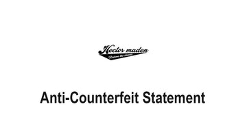 Anti-Counterfeit Statement for Hector Maden Shoes