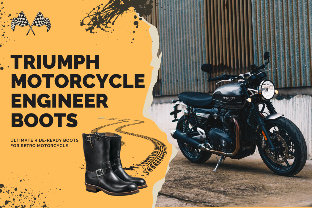 Triumph Motorcycle Engineer Boots
