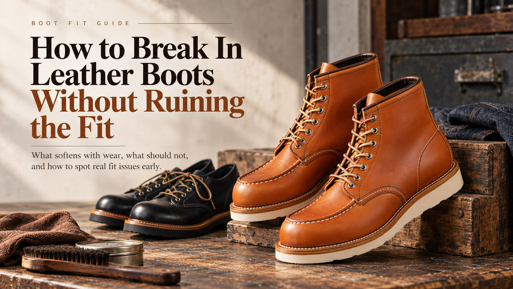 New Leather Boots Feel Tight: Break-In or Wrong Size?