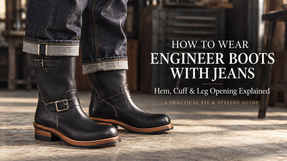 How to Wear Engineer Boots With Jeans: Hem, Cuff & Leg Opening Explained