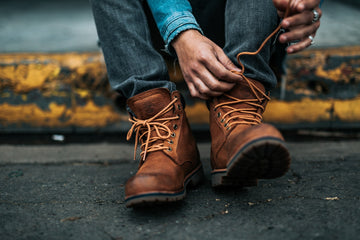 Vintage boots for Man
