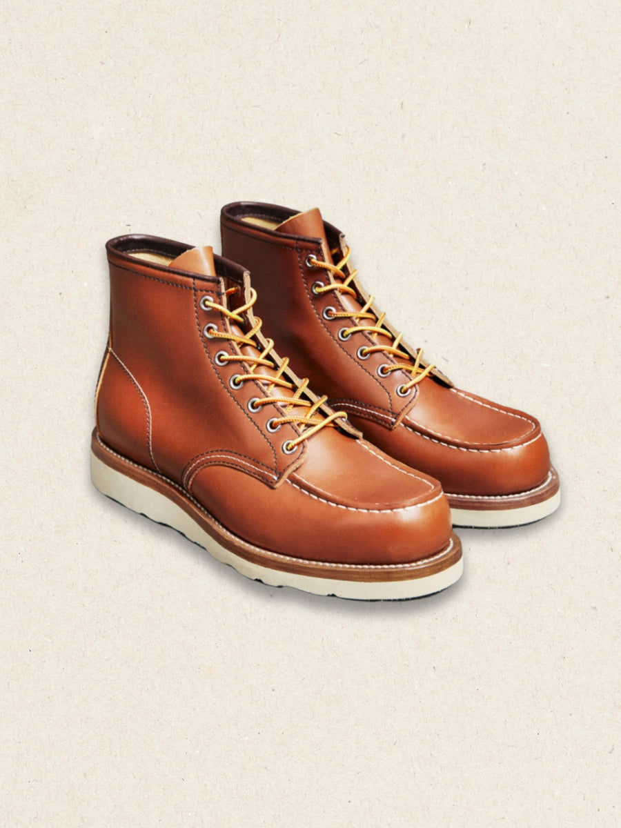 Hector Maden moc toe leather boots