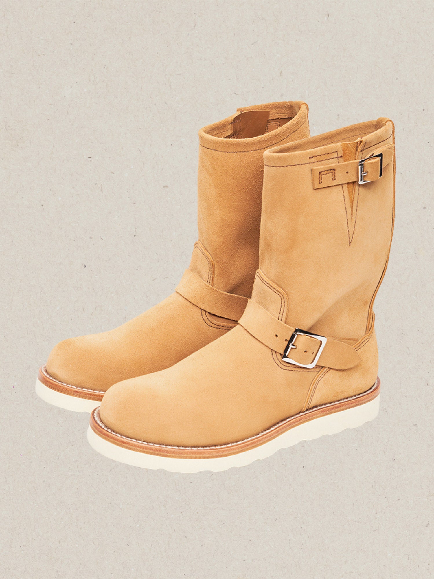Reference product image - Arrow Engineer Boots in brown suede