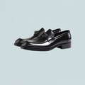 mens designer buckle loafers