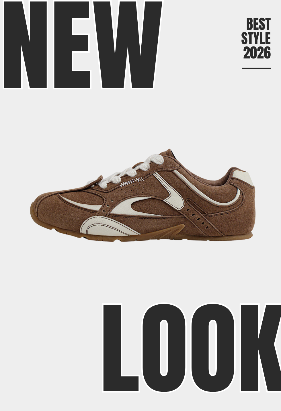 running shoes with retro runner silhouette