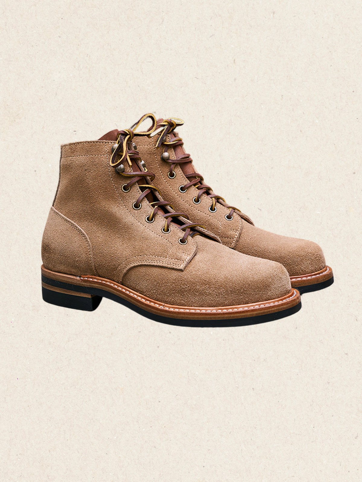 Hector Maden Boondocker suede service boots