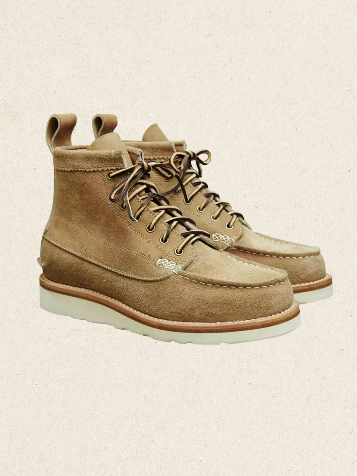 Moc Toe Suede Chasseur 8173 Boots for Men – Rugged Outdoor Style with Vibram Sole