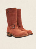 Suede Engineer Boots