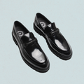 mens leather loafers