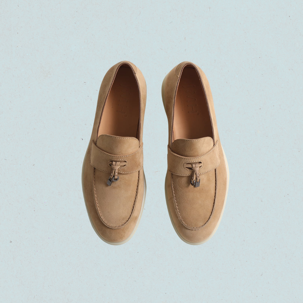 mens soft suede summer loafers