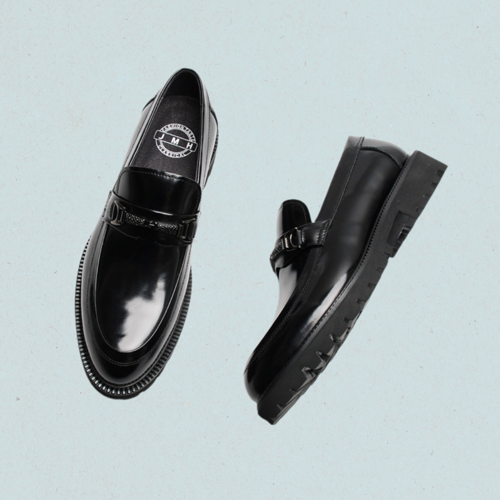 lug sole loafers