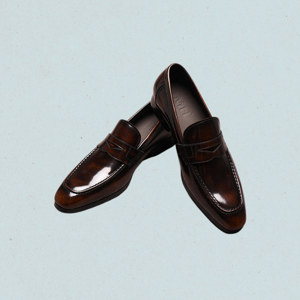 heritage casual leather shoes