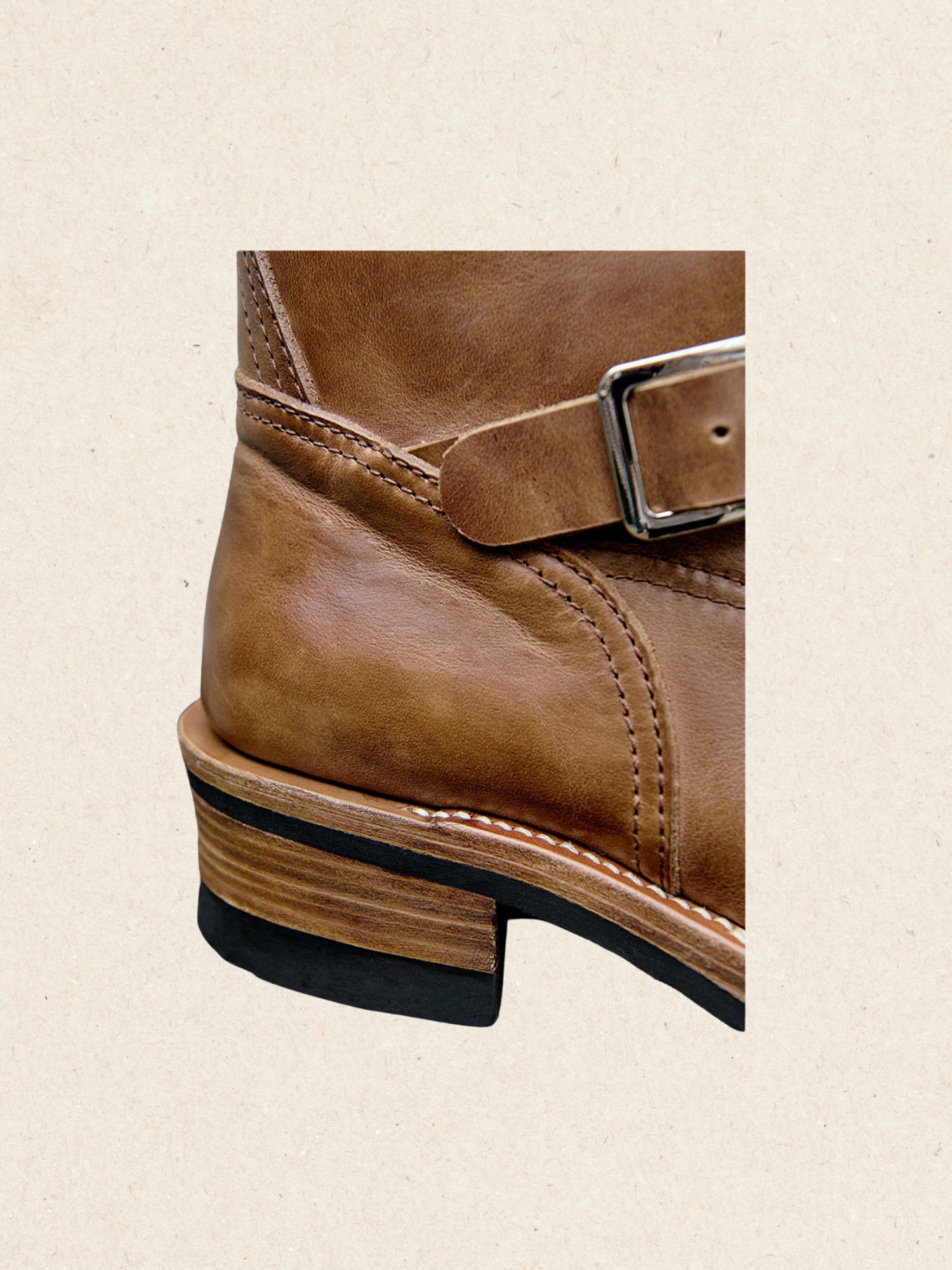 Classic Engineer Boots | Tea-Core Waxed Leather, Moto-Ready Riding