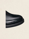 leather high boots