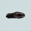mens bold logo buckle loafers