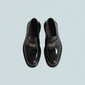leather loafers