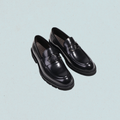 oversized chunky sole loafers