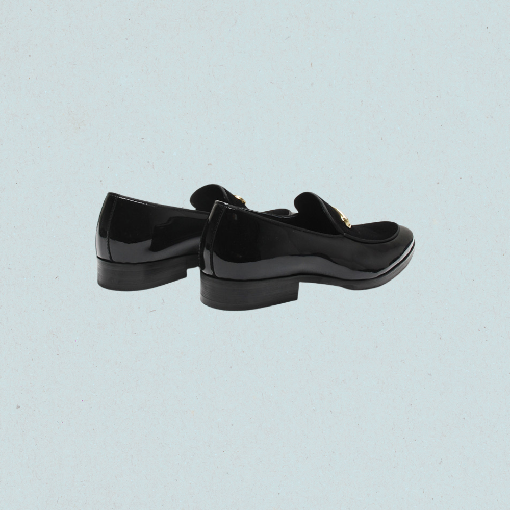 luxury patent leather shoes