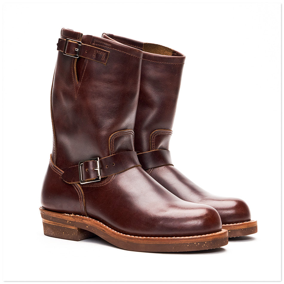 Heritage Engineer Boots | Tea-Core Leather, Goodyear Welt – Men's