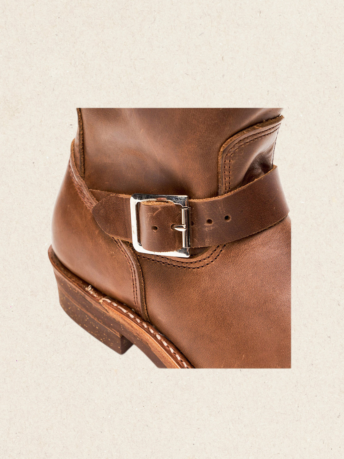 Heritage Engineer Boots | Tea-Core Leather, Goodyear Welt – Men