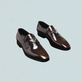 high shine formal leather shoes