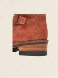Suede Engineer Boots