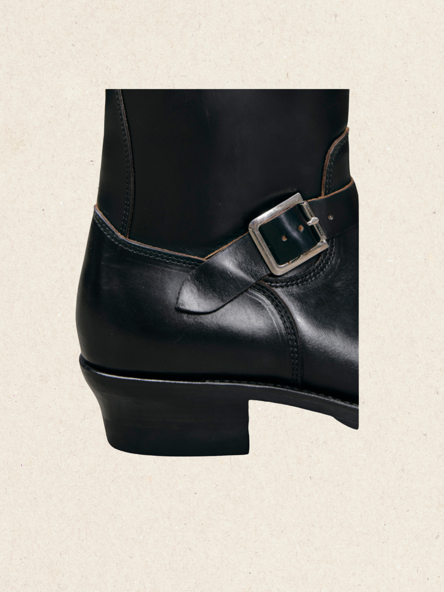 black riding boots
