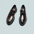 lug sole horsebit loafers