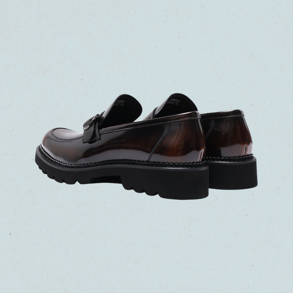 platform monk strap shoes