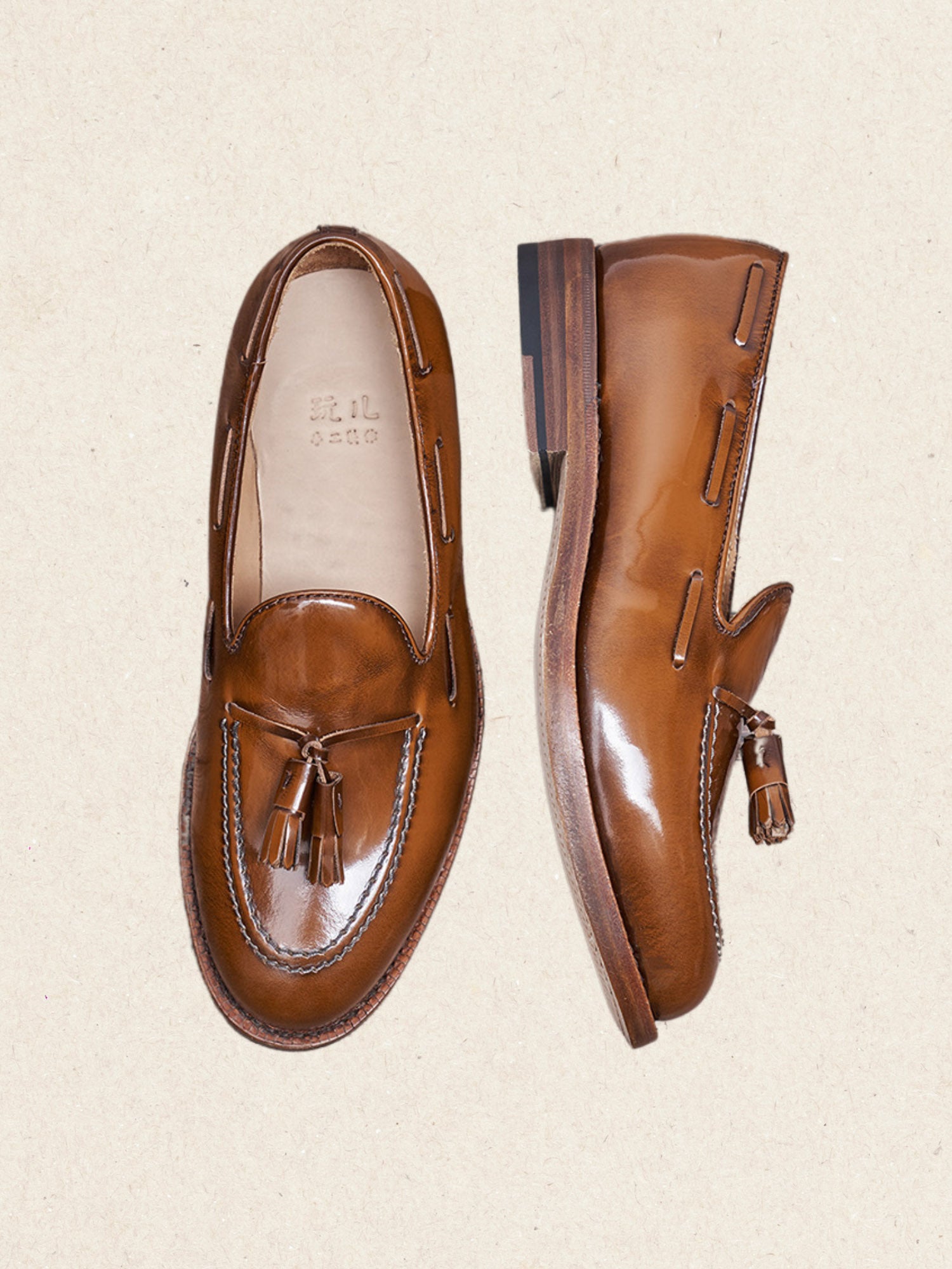 ladies leather loafers