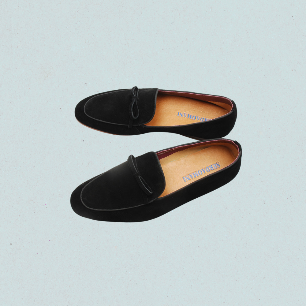 refined suede dress shoes