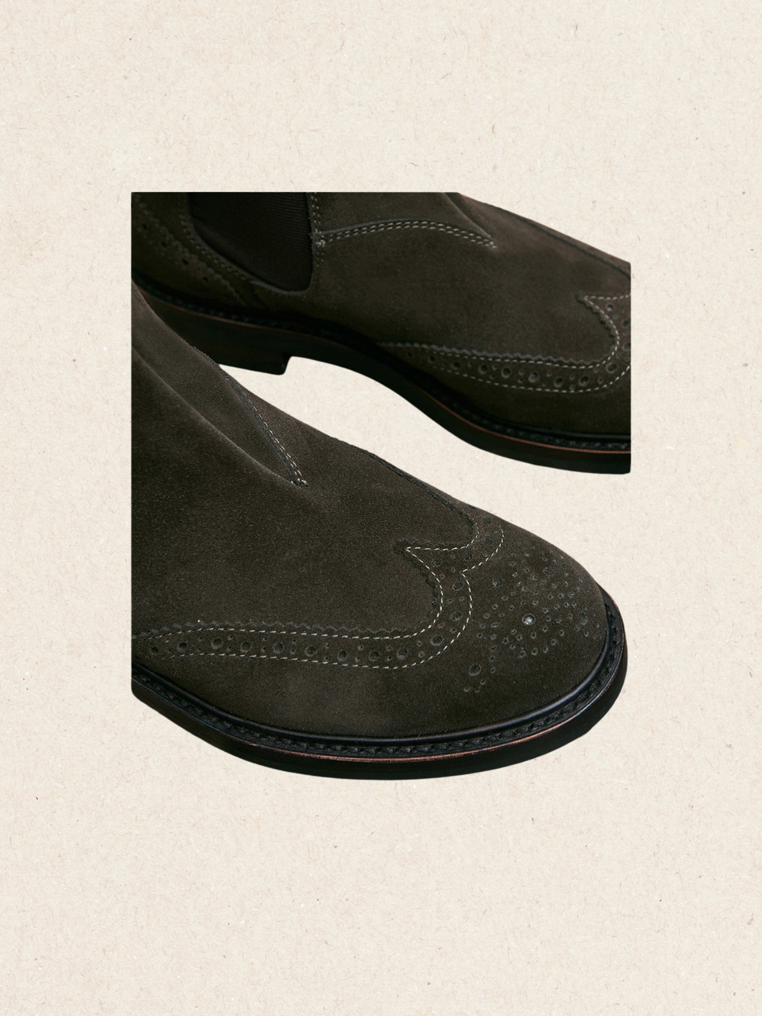 brown chelsea Boots