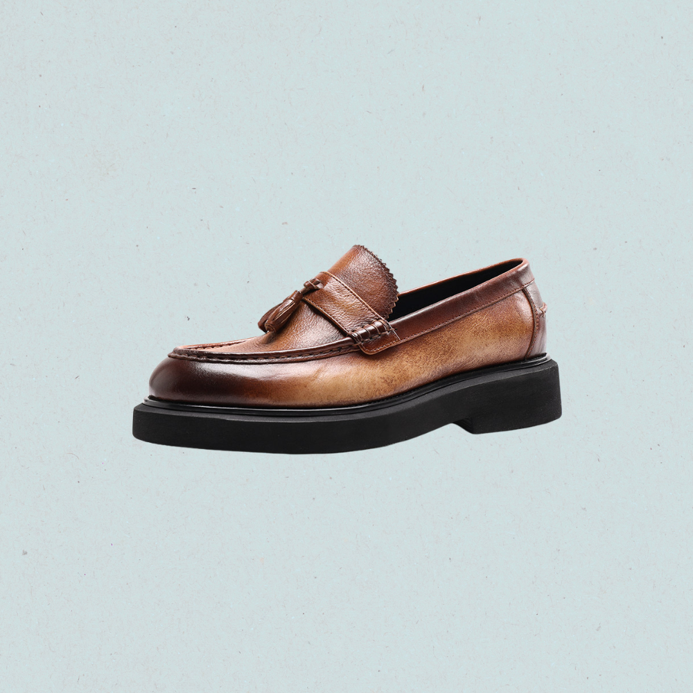 heritage style leather shoes