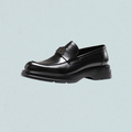 streamlined platform loafers