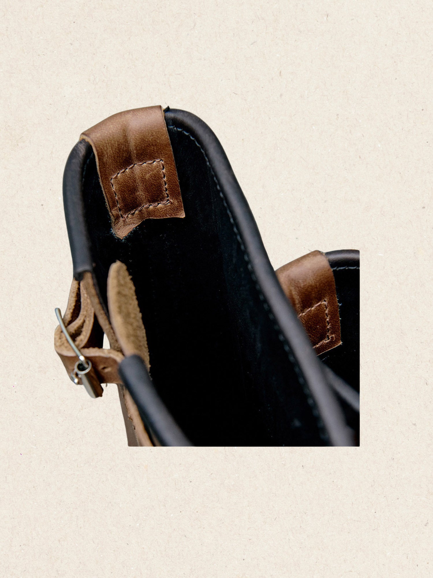 brown riding boots