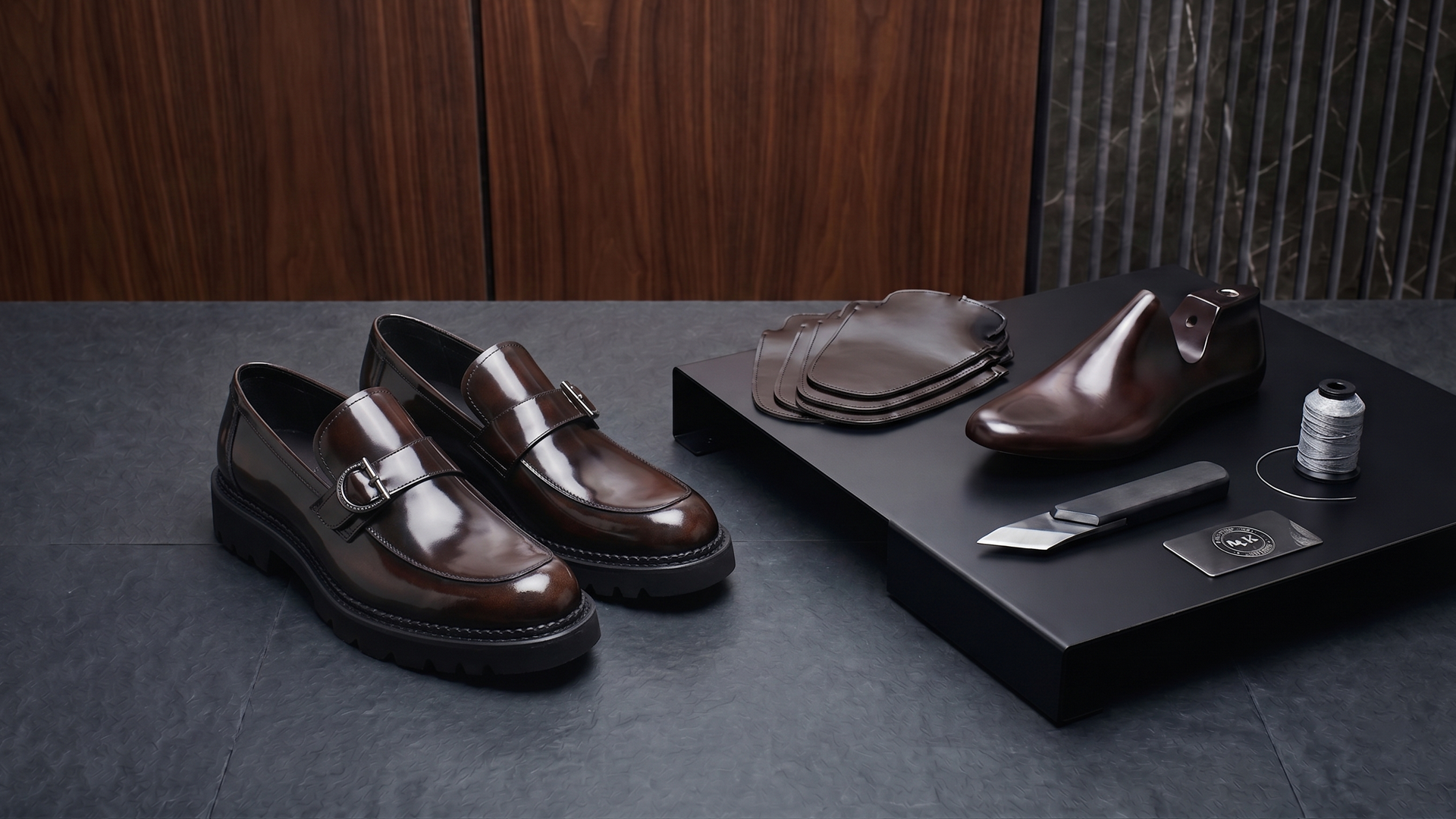 chunky buckle loafers for menslider_item_VWRCxU