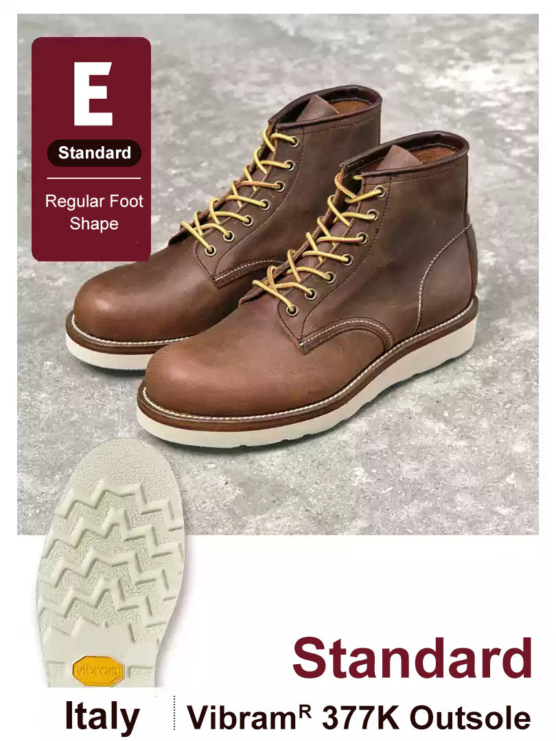 men lace-up boots