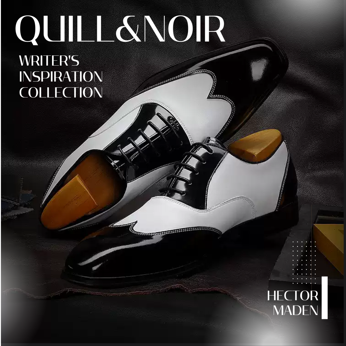 Quill & Noir Oxford Dress Shoes for Men Black Leather Business Formal Shoes | Luxury Office Wear Quill & Noir Oxford Dress Shoes for Men Black Leather Business Formal Shoes | Luxury Office Wear