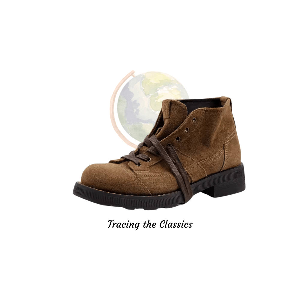 Brown vintage boots
