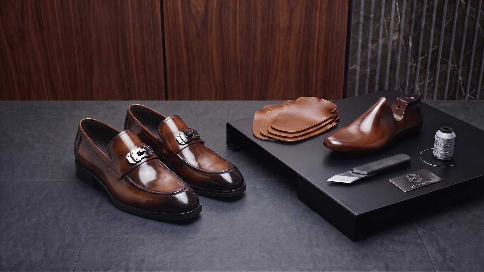 metal clasp designer loafersslider_item_VWRCxU