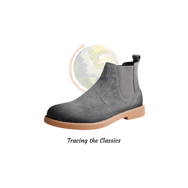 FOOT FEDERATION CHELSEA MENS BOOT SUEDE CINNAMON
