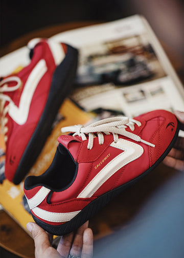 men's retro running shoes with streetwear styling
