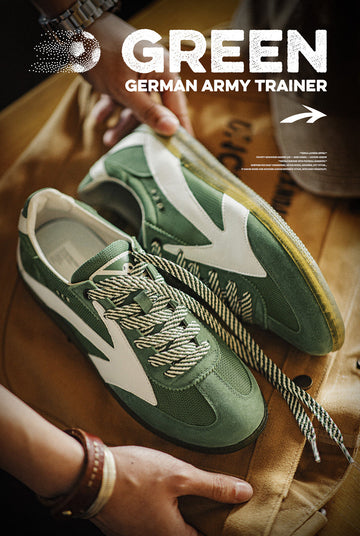 retro sneakers mens casual product display