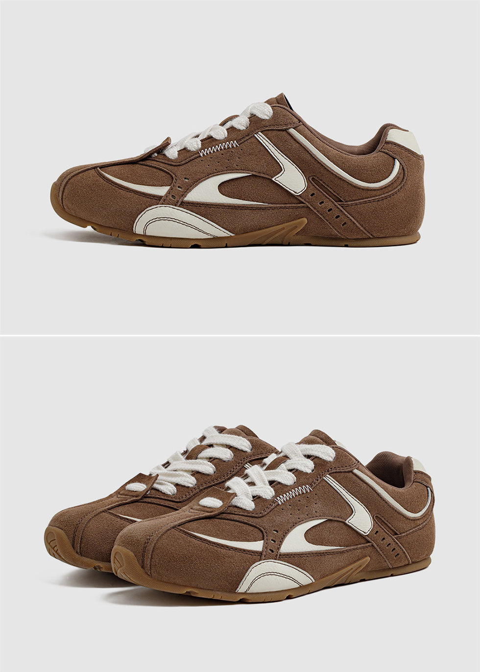 running shoes styled with men's casual outfit